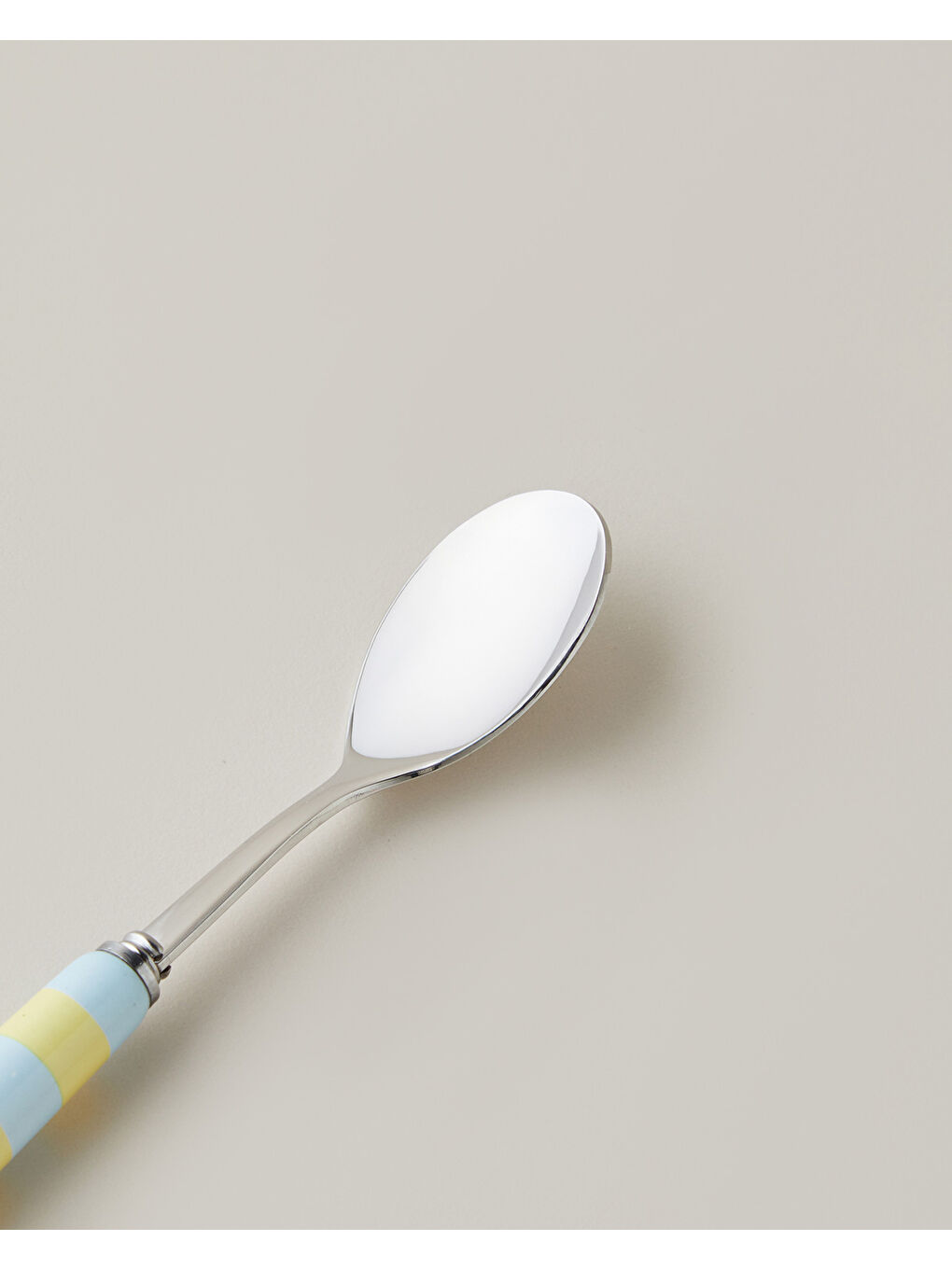 Yeşil Colorline Paslanmaz Çelik 4'lü Tatlı Kaşığı 20 cm Renkli-2