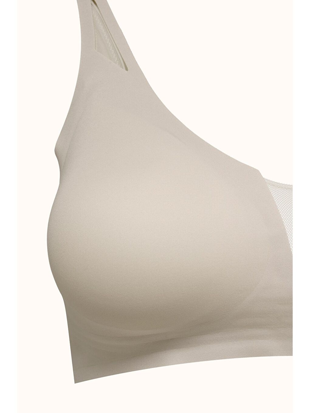 Bej Balensiz Dikişsiz Lazer Kesim Pedli Sütyen Cc428 Taş-1