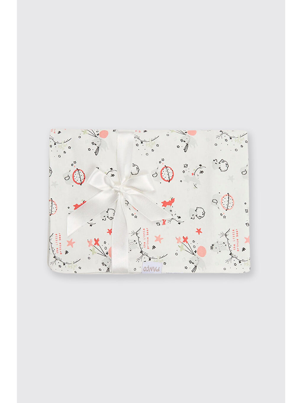 Yenidoğan Çift Taraflı Müslin Gri Battaniye