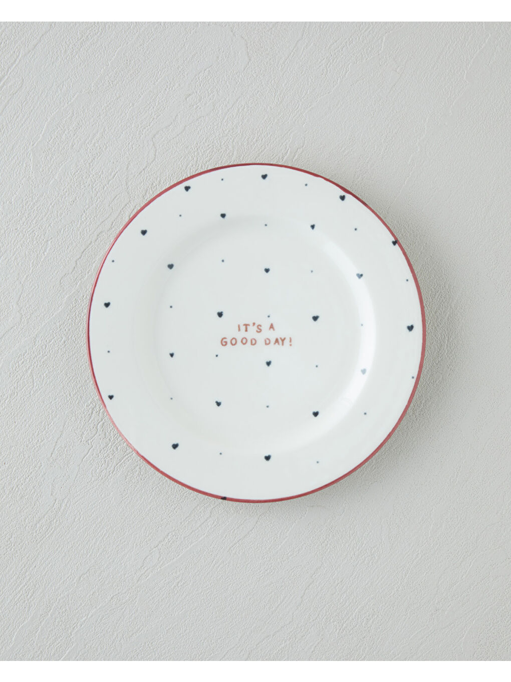 Romance Porselen Kahvaltı Takımı 12 Parça 6 Kişilik Kırmızı-Siyah-2