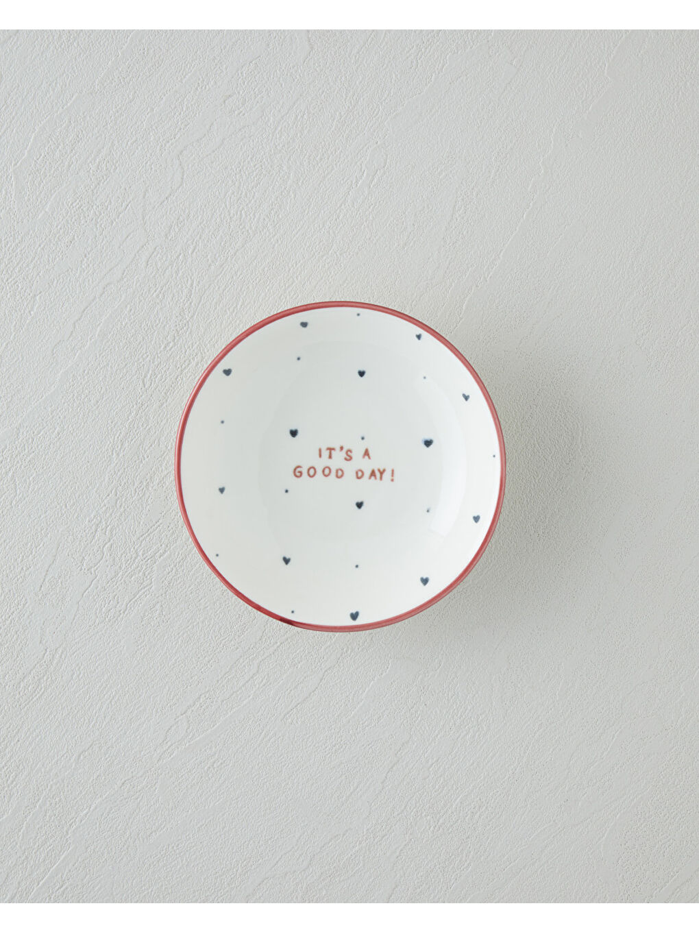 Romance Porselen Kahvaltı Takımı 12 Parça 6 Kişilik Kırmızı-Siyah-4