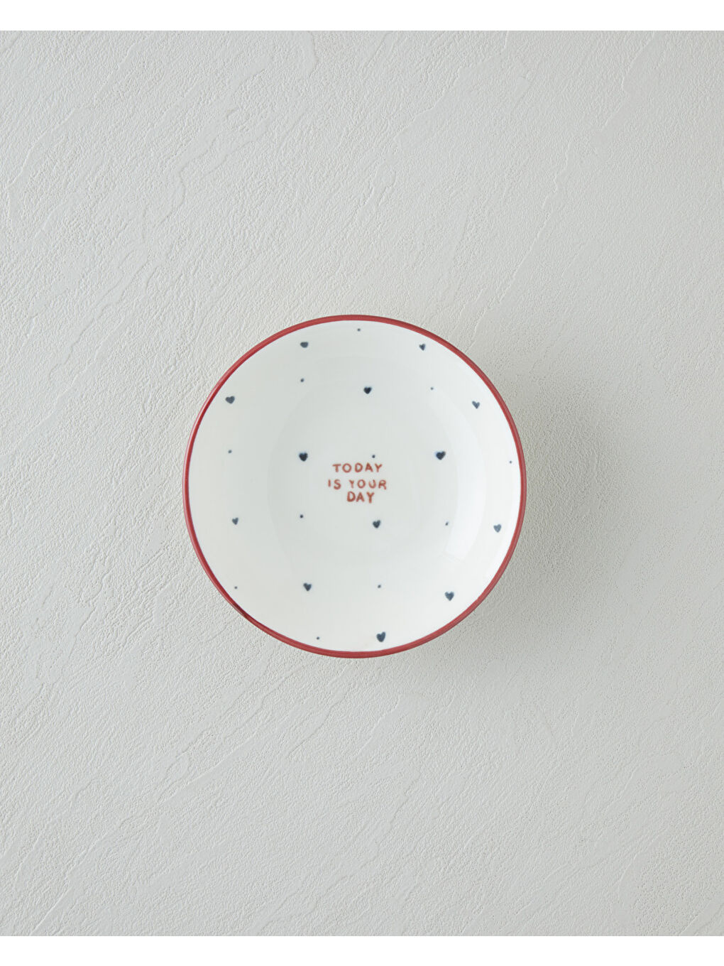 Romance Porselen Kahvaltı Takımı 12 Parça 6 Kişilik Kırmızı-Siyah-5