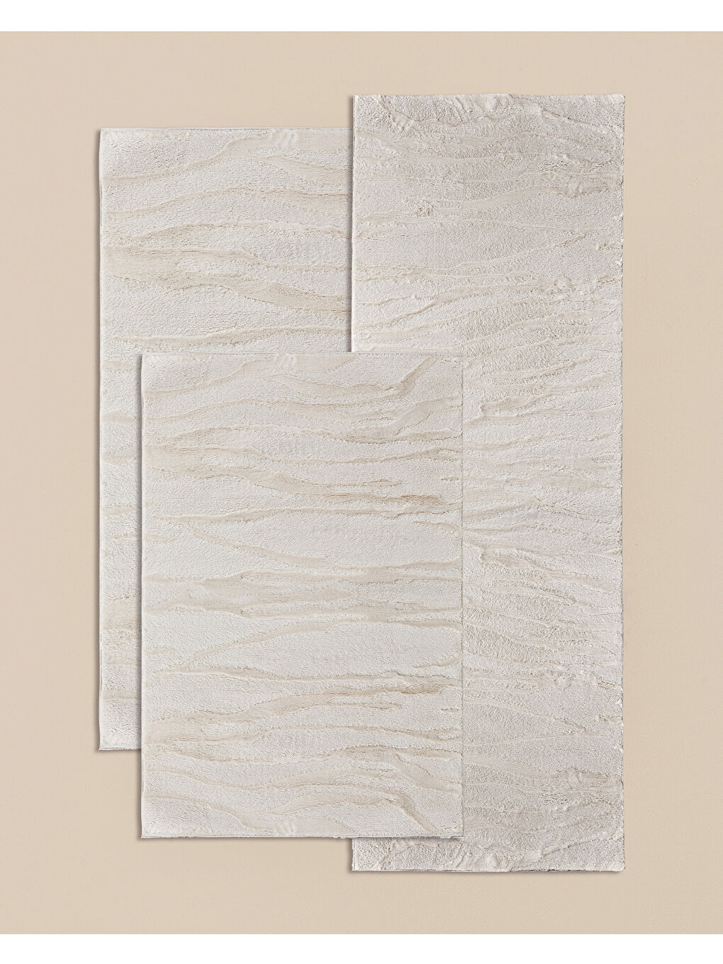 Steve Halı 80x150 cm Bej-3