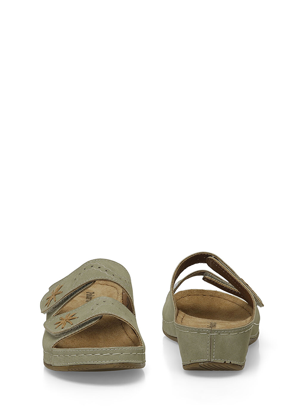 105142.Z5FX Yeşil Kadın Terlik-4