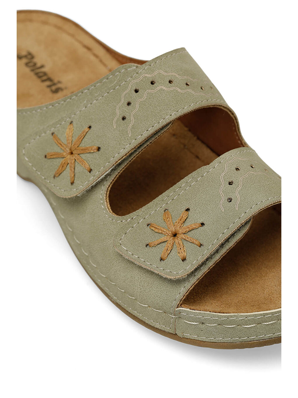 105142.Z5FX Yeşil Kadın Terlik-6