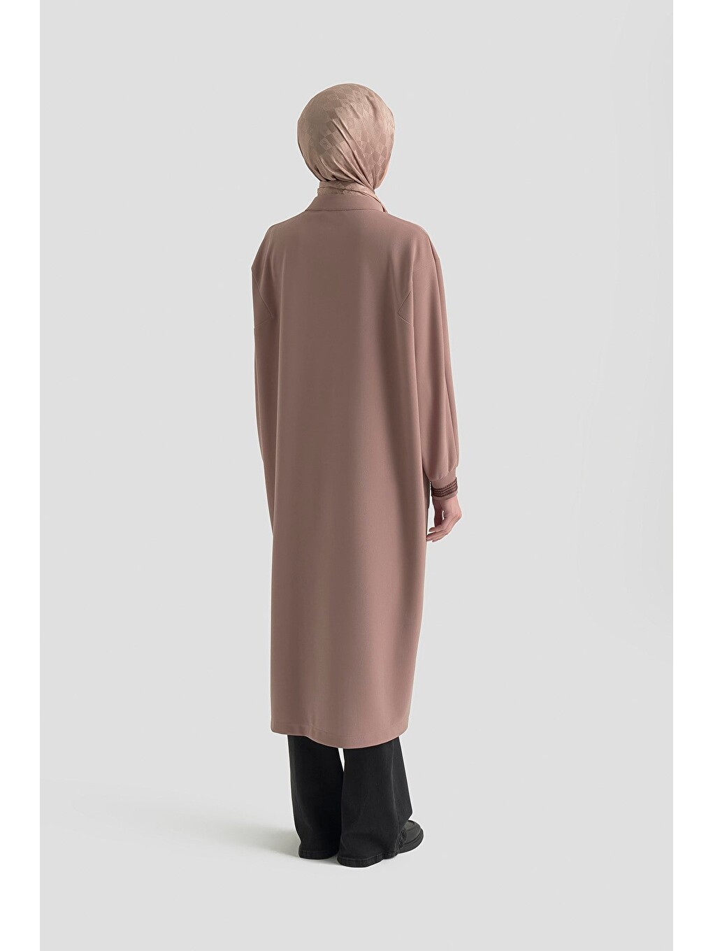 Bej Trend Hırka 25Kt557 Vizon-4