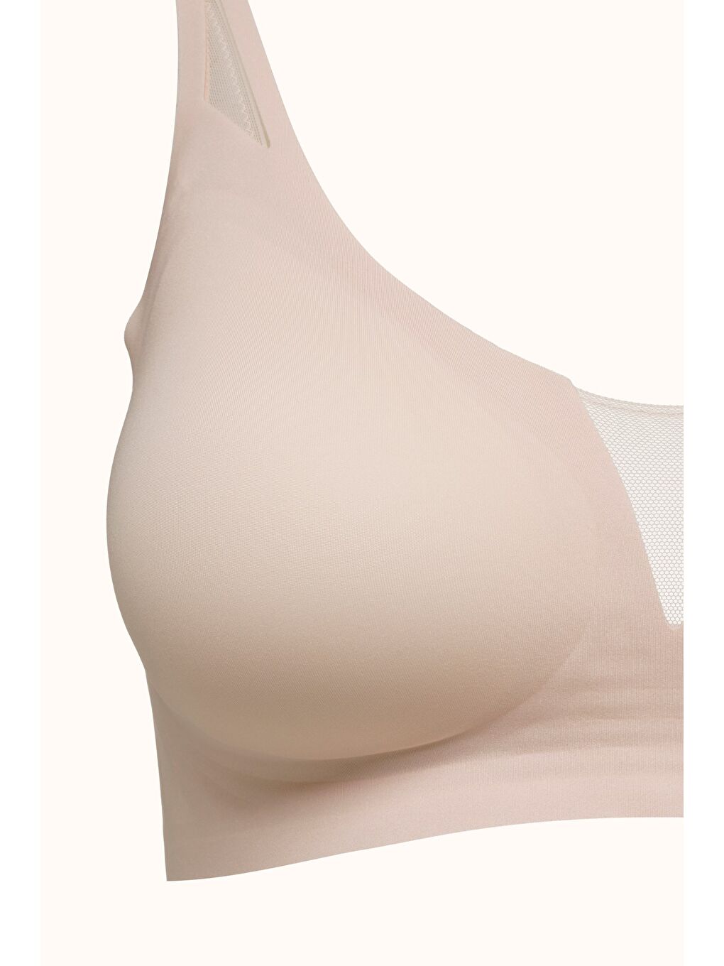 Balensiz Dikişsiz Lazer Kesim Pedli Sütyen Cc428 Pembe-1