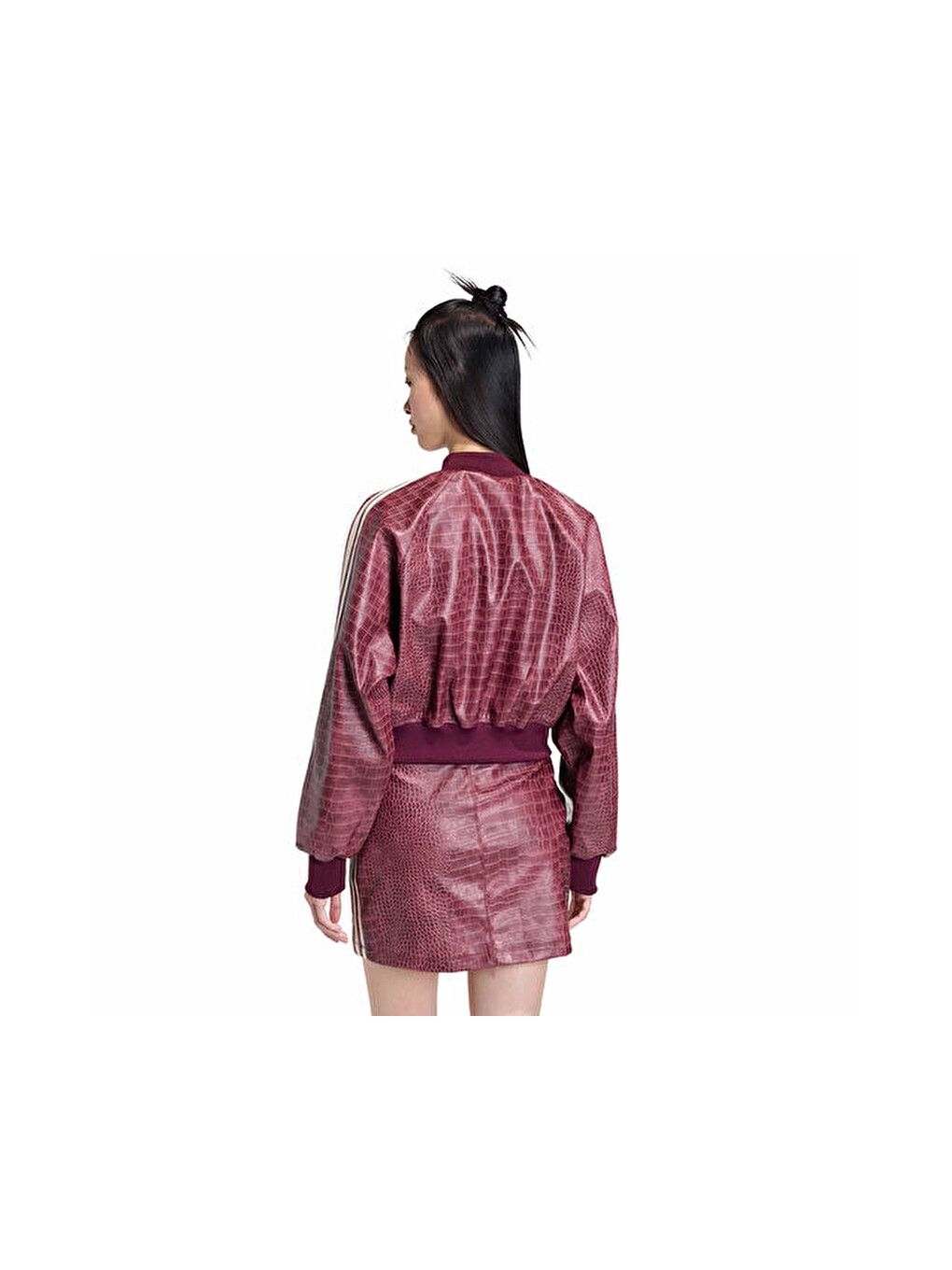 Sst Plthr Jkt Kadın Günlük Ceket Kd8792 Kırmızı-3