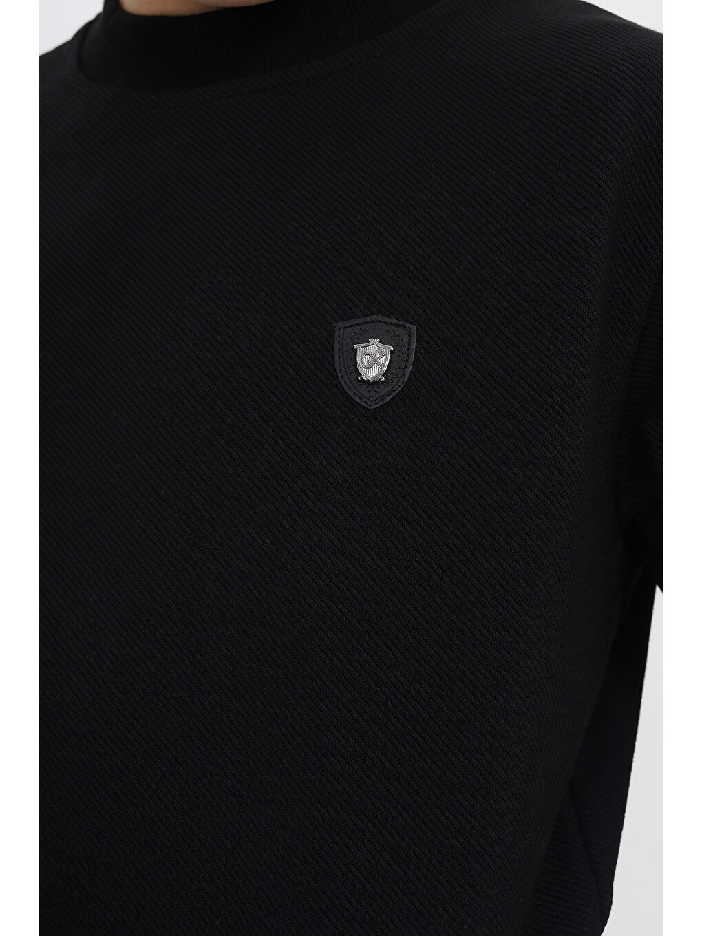 Siyah Erkek Çocuk Sweatshirt-2