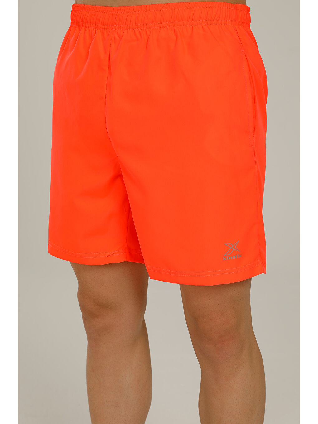 Turuncu SN337 CARLO SWIM SHORT 2F NEON CORAL Erkek Deniz Şortu-3