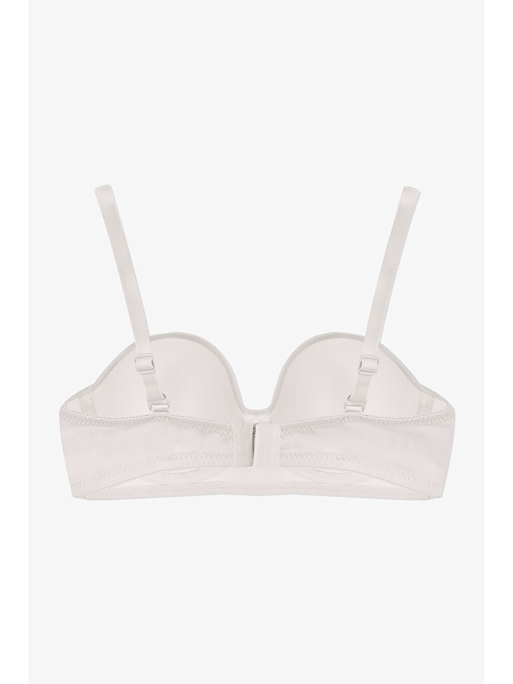 Siyah 2'Lİ PAKET - Kadın Dolgusuz Mikro Straplez Sütyen-4