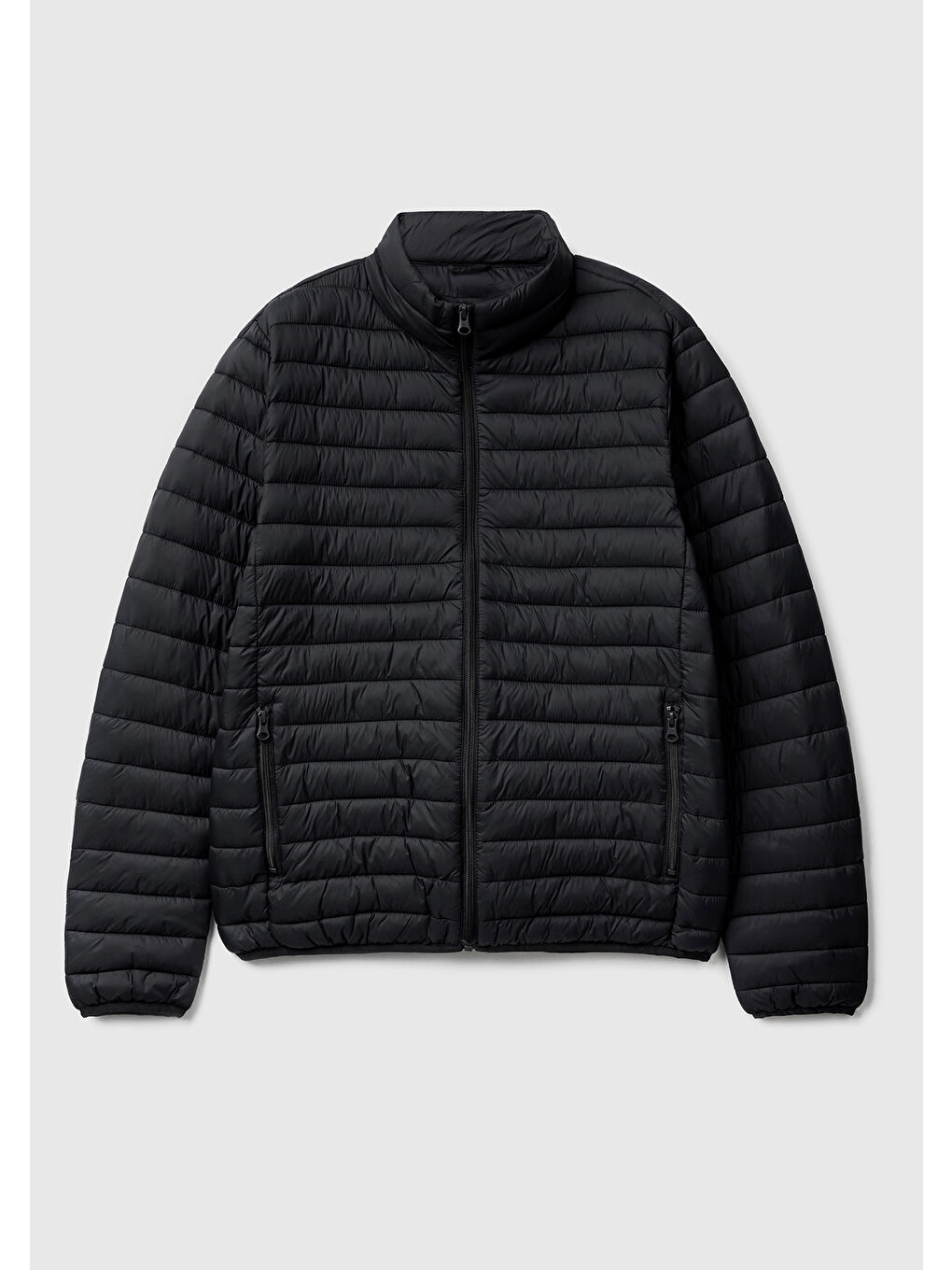 Erkek Siyah Pufa Mont-1