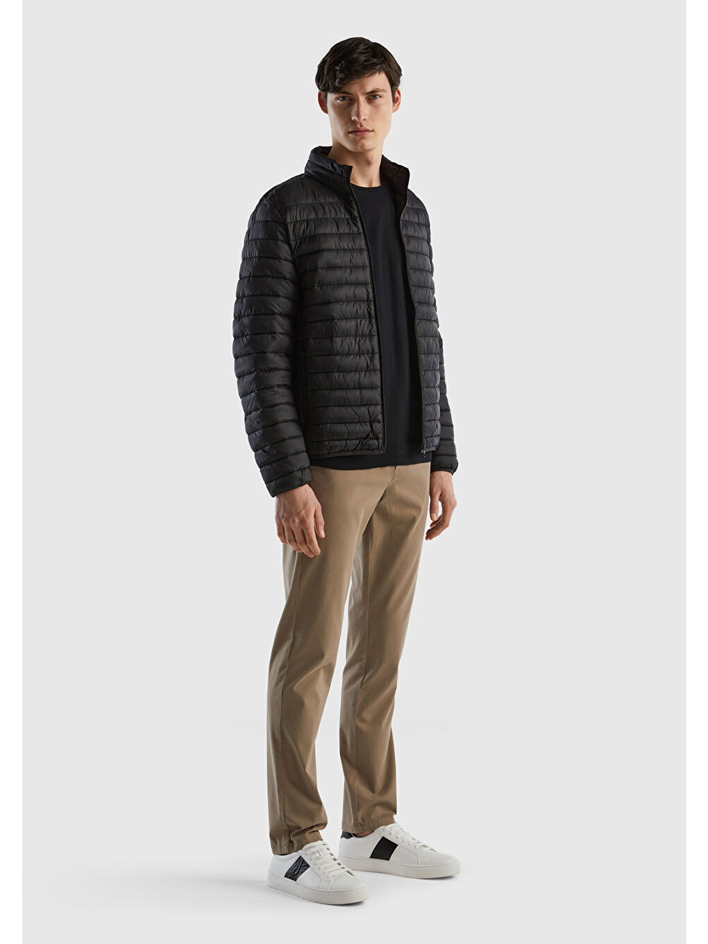 Erkek Siyah Pufa Mont-4