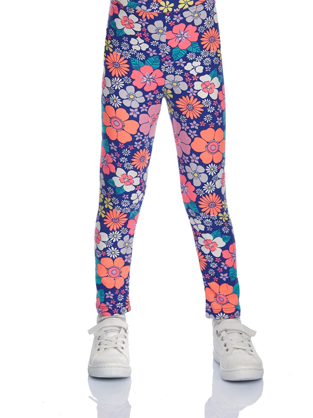 Lovetti Karişik Kız Çocuk Neon Garden Desen Tayt