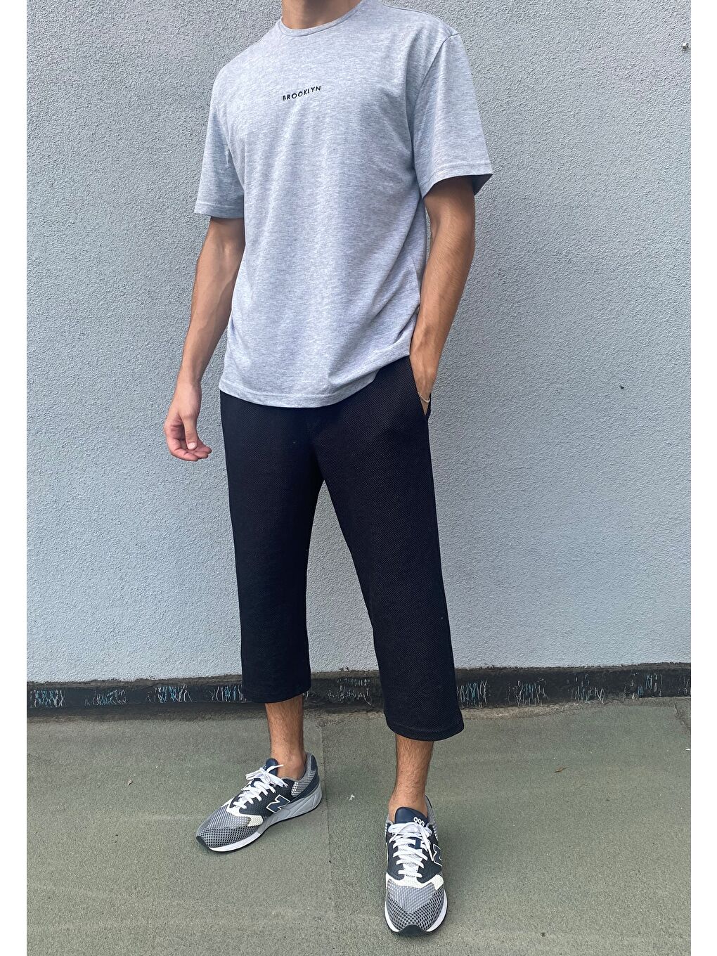 Siyah Erkek Uzun Şort SPR20Y11