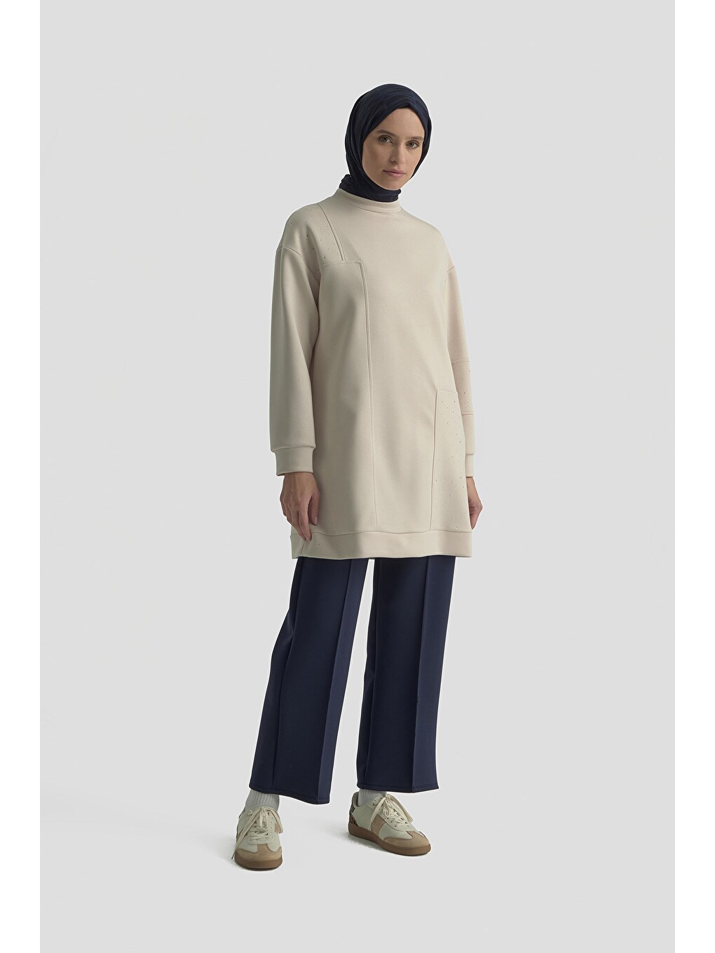 Trend Pantolon 25Ktd212 Lacivert-1