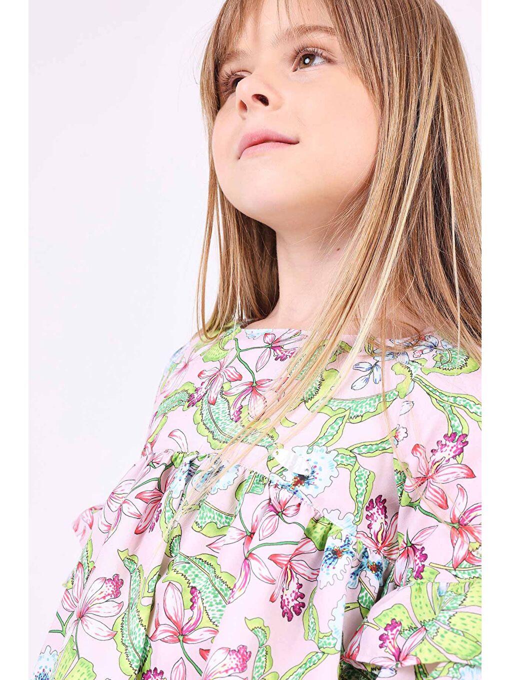 Karışık Kız Çocuk Elbise-6