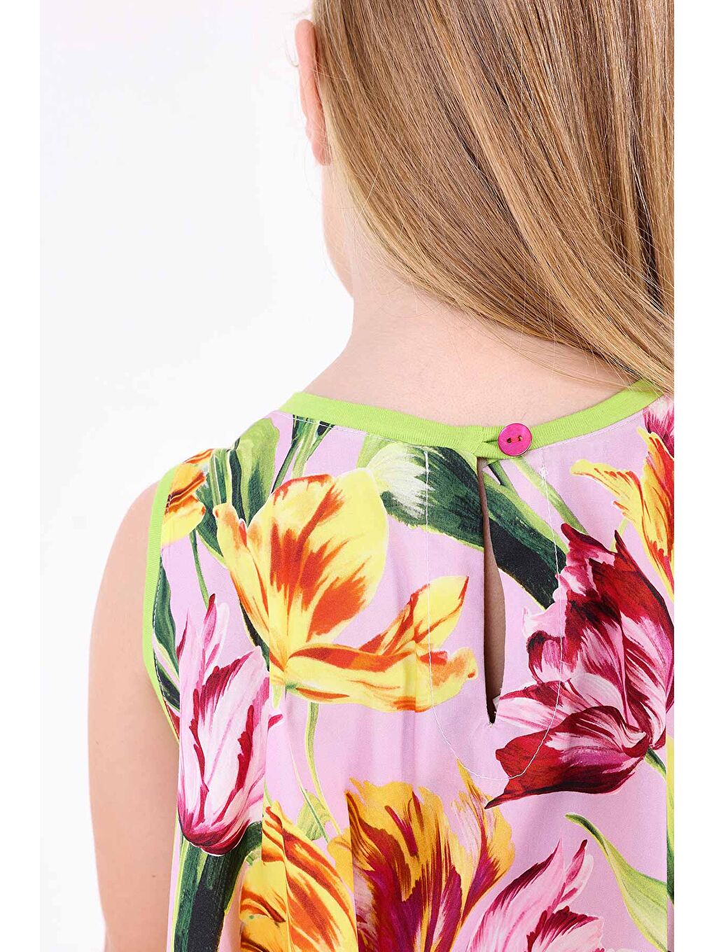 Karışık Kız Çocuk Elbise-6