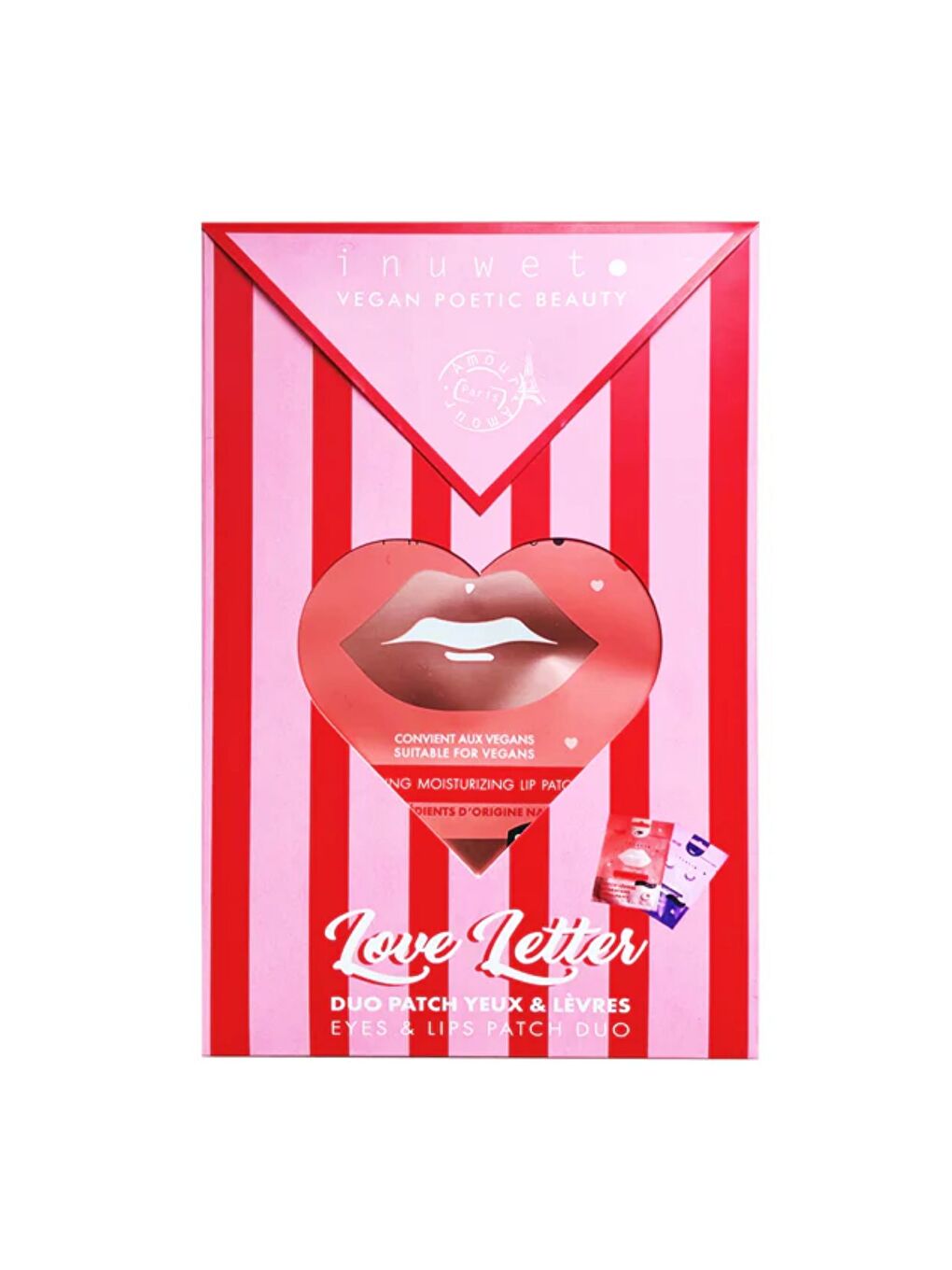 Love Letter Dudak ve Göz Maskesi Seti