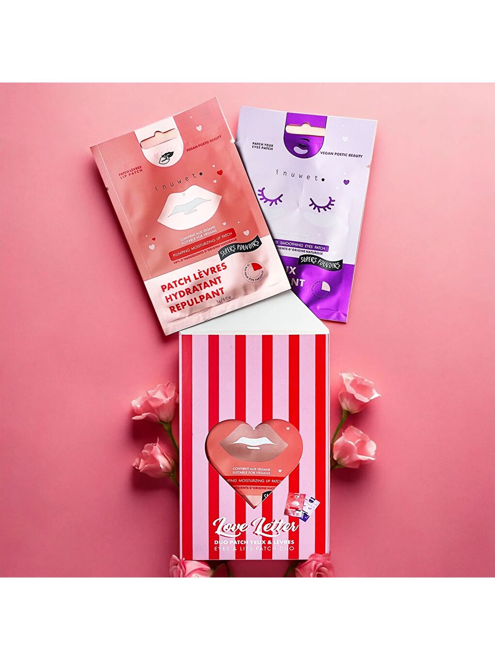 Love Letter Dudak ve Göz Maskesi Seti-2