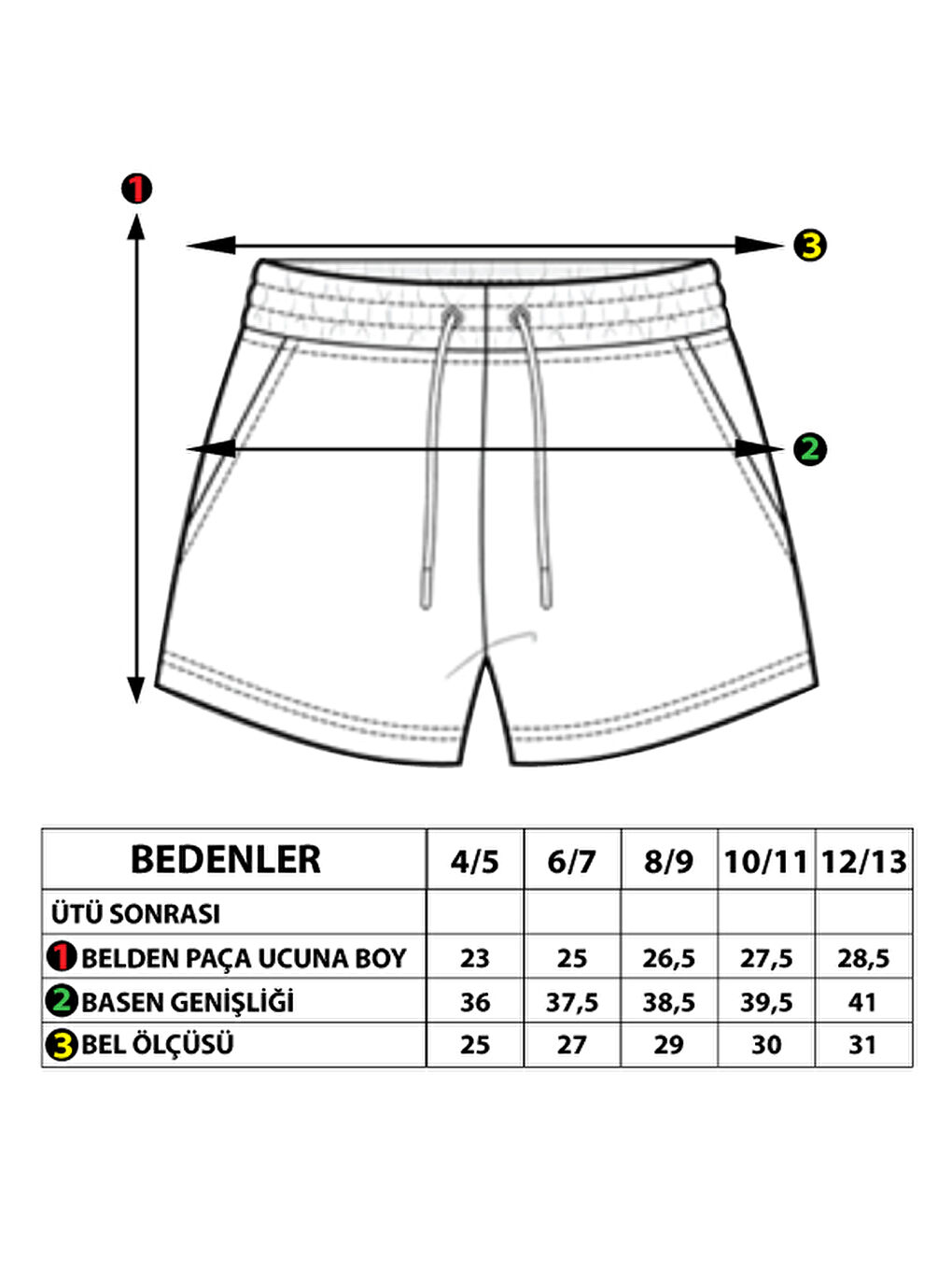 Antrasit Kız Çocuk Beli Ayarlanabilir İki Yanı Cepli Şort-3