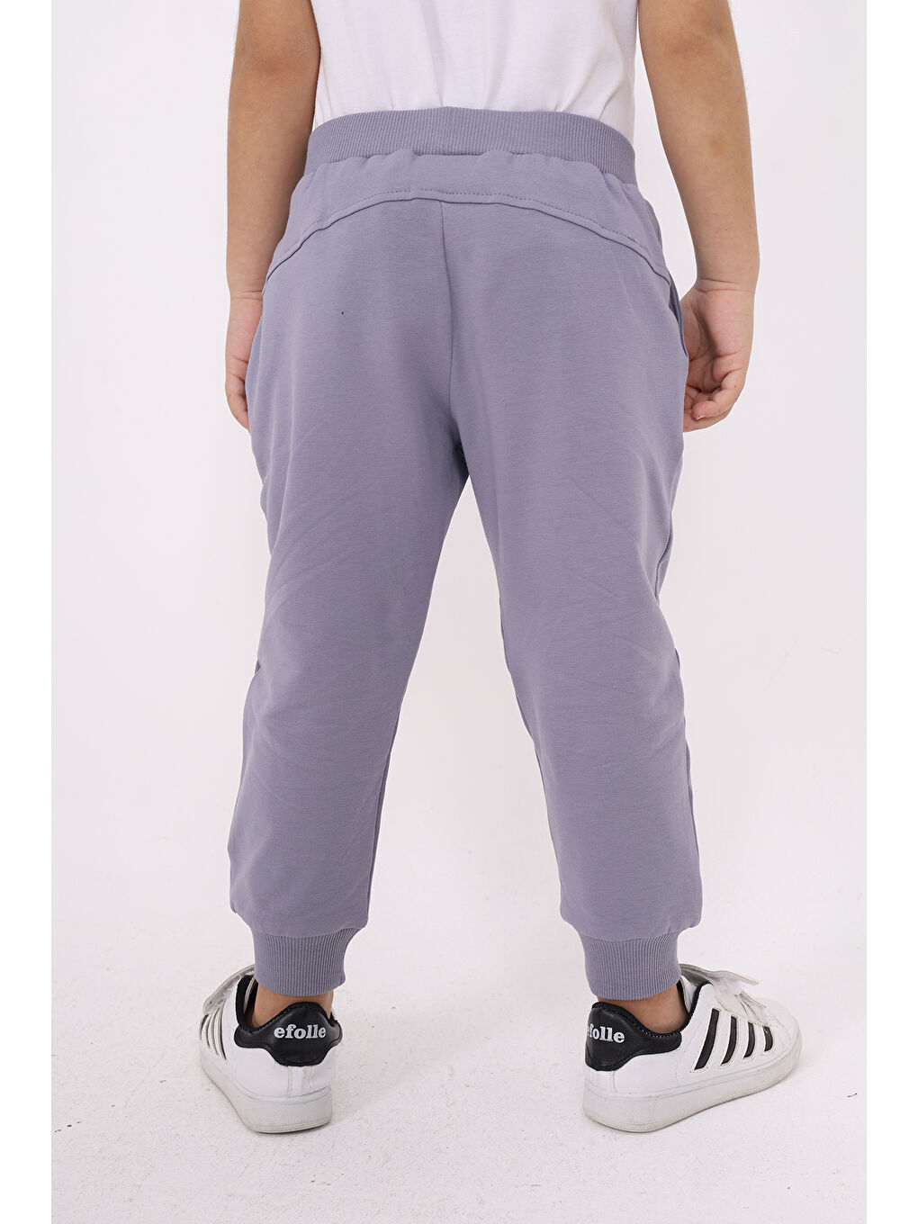 Gri Erkek Çocuk Baskılı Eşofman Alt-1