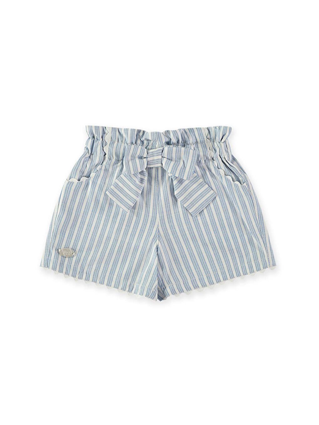 Kız Çocuk Şort Mavi