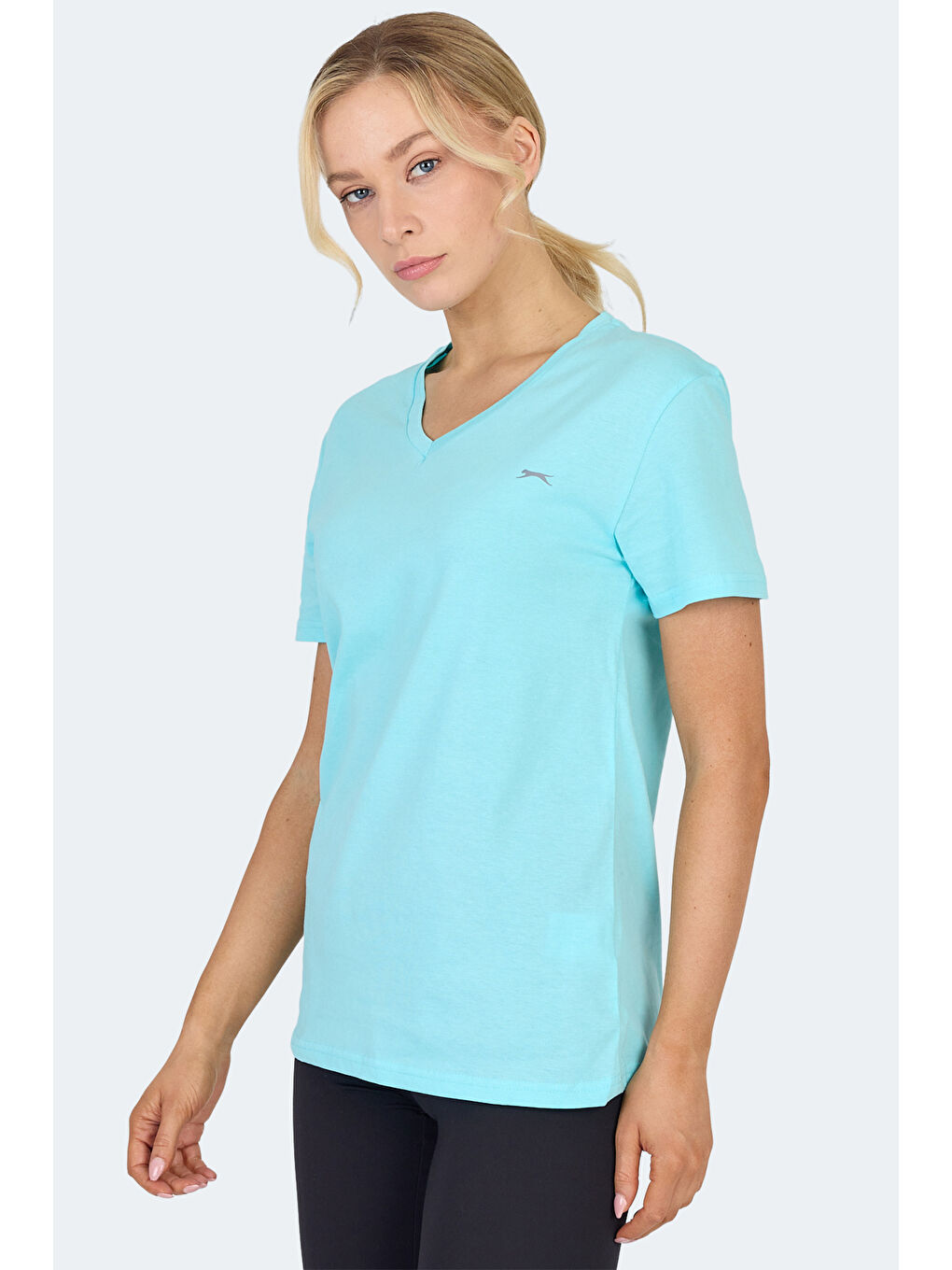 KRISTEN I Kadın Tişört Açık Yeşil-5