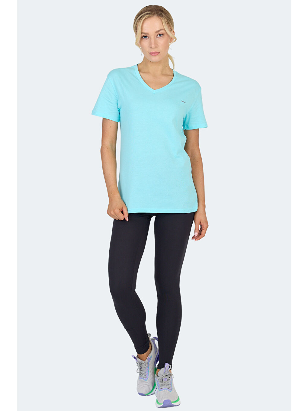 KRISTEN I Kadın Tişört Açık Yeşil-6