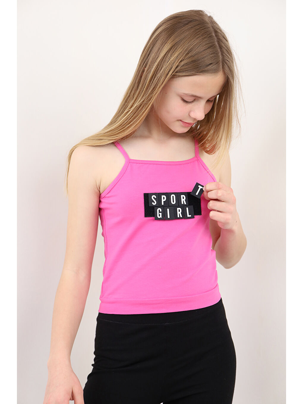 Toontoykids Fuşya Kız Çocuk Atlet
