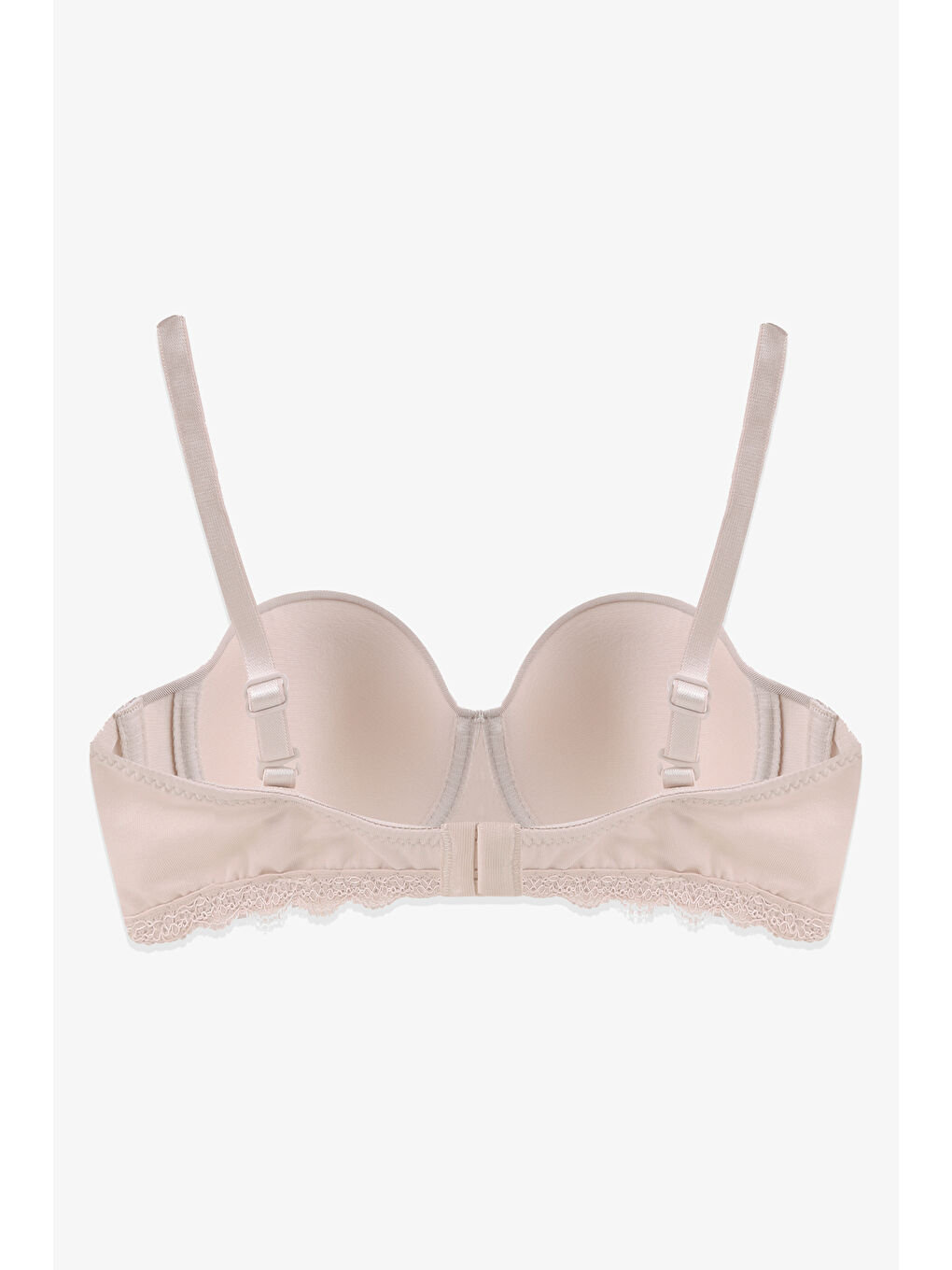 Siyah 2'Lİ PAKET - Kadın Dolgusuz Mikro Straplez Sütyen-3