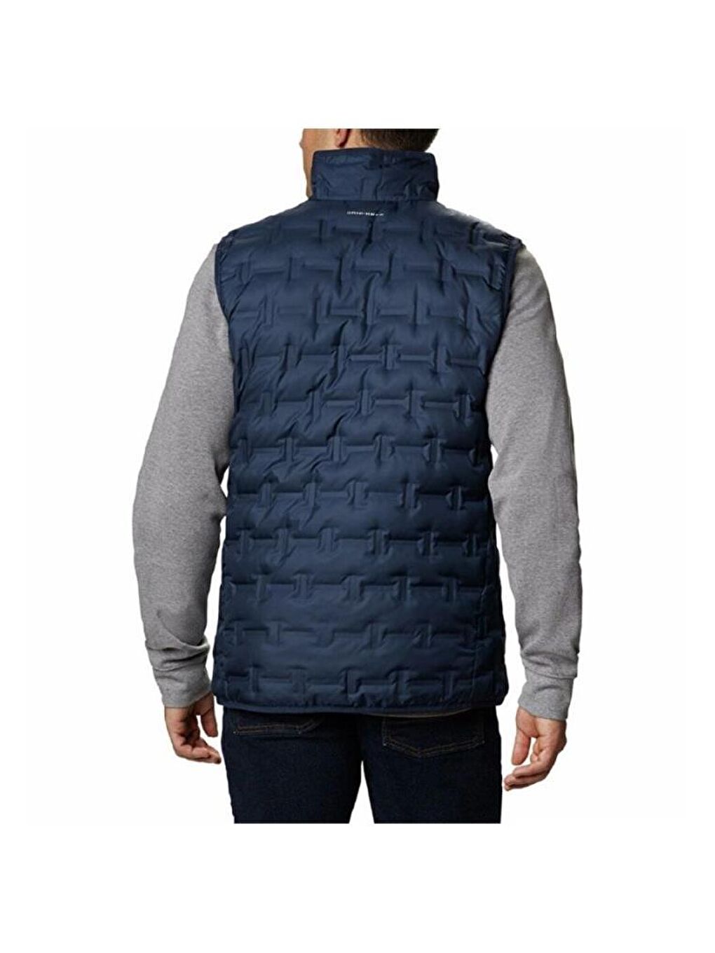 Columbia Lacivert Delta Ridge Down Vest Erkek Termal Şişme Yelek WO1218-464 - 1