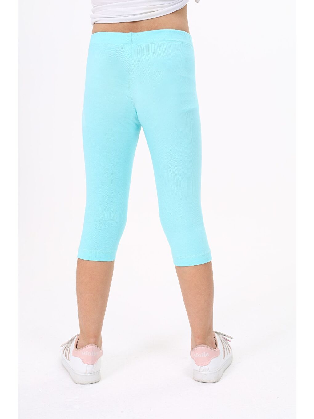 Turkuaz Kız Çocuk Tayt-2