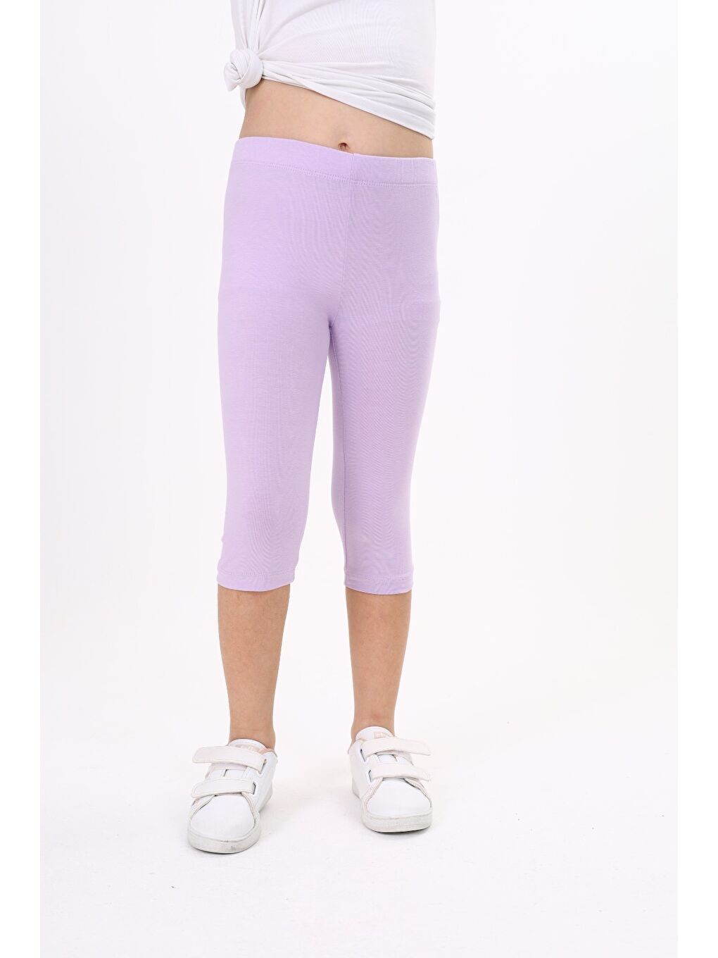 Lila Kız Çocuk Tayt