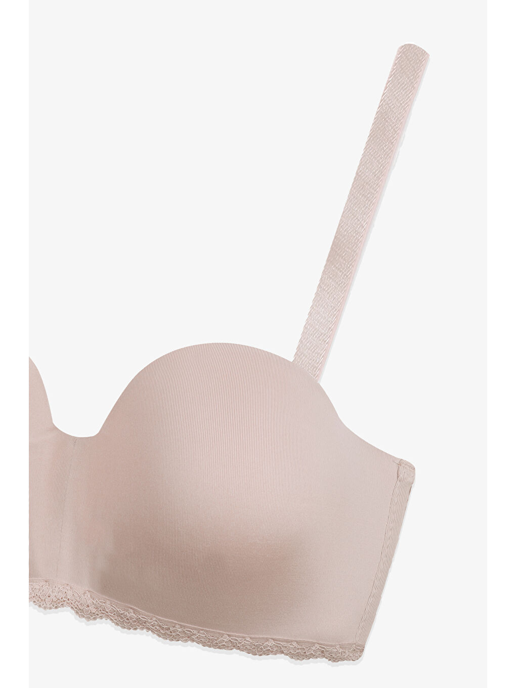 Siyah 2'Lİ PAKET - Kadın Dolgusuz Mikro Straplez Sütyen-5