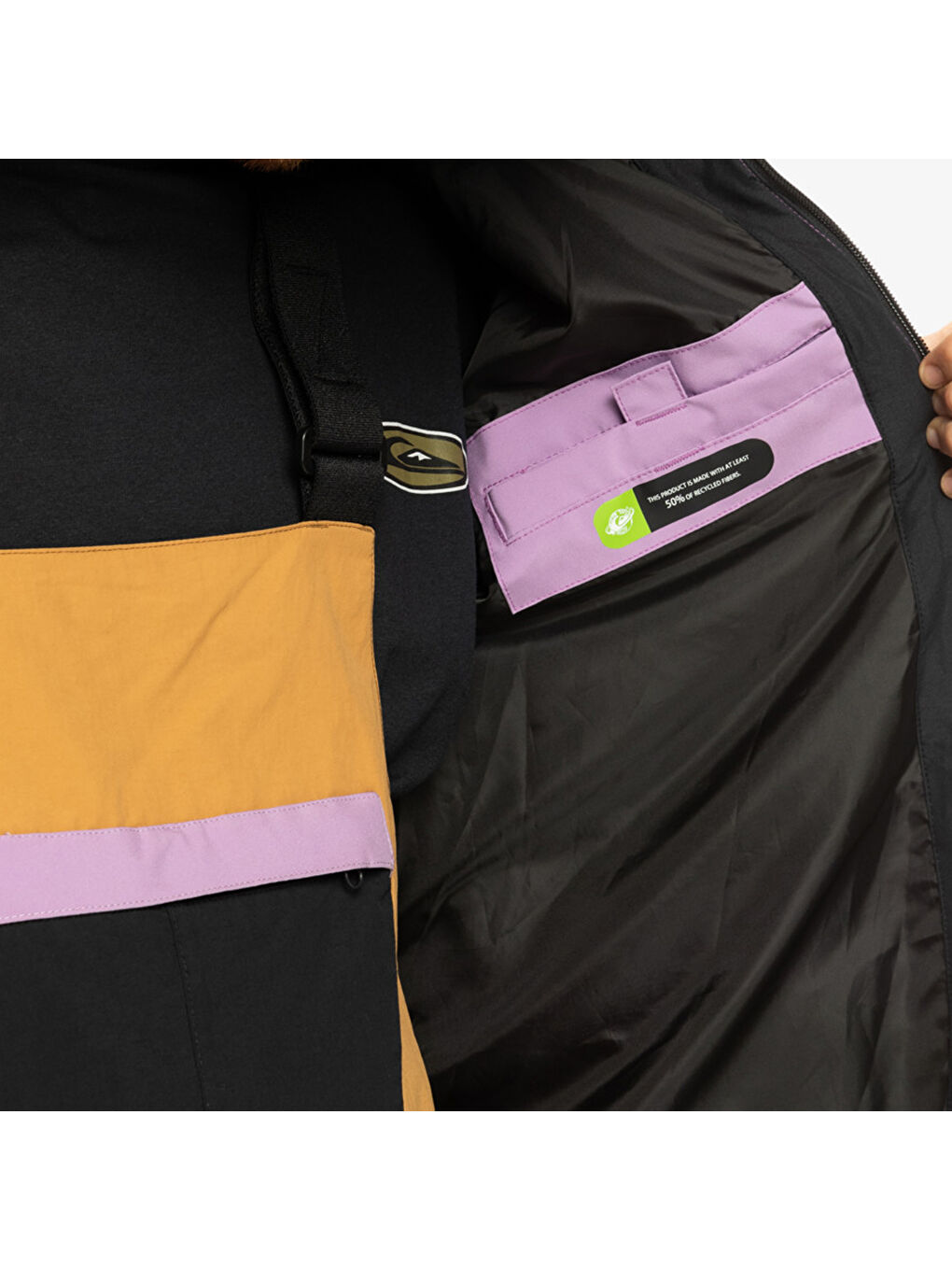 High In The Hood Unisex Mor Snowboard Ceketi Kayak Montu-4