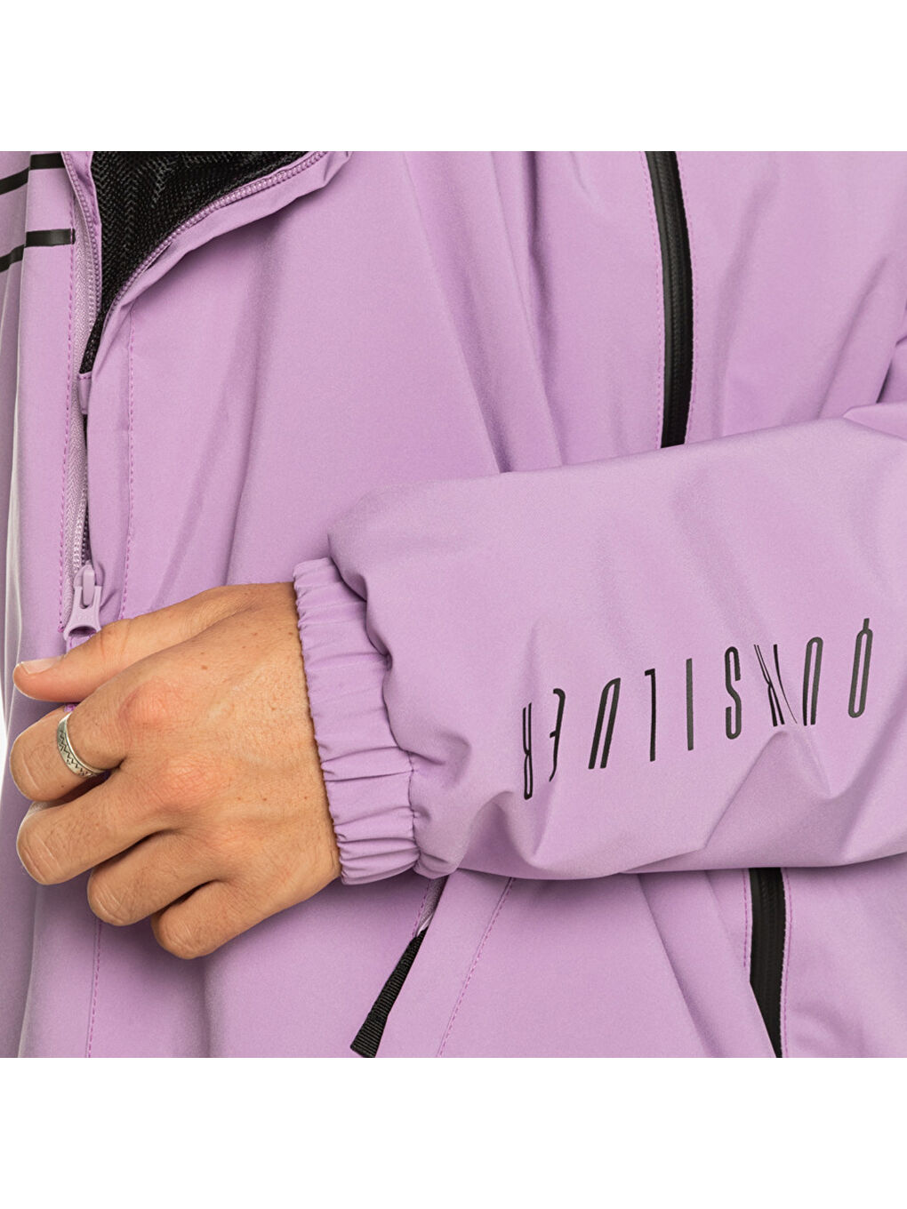 High In The Hood Unisex Mor Snowboard Ceketi Kayak Montu-8