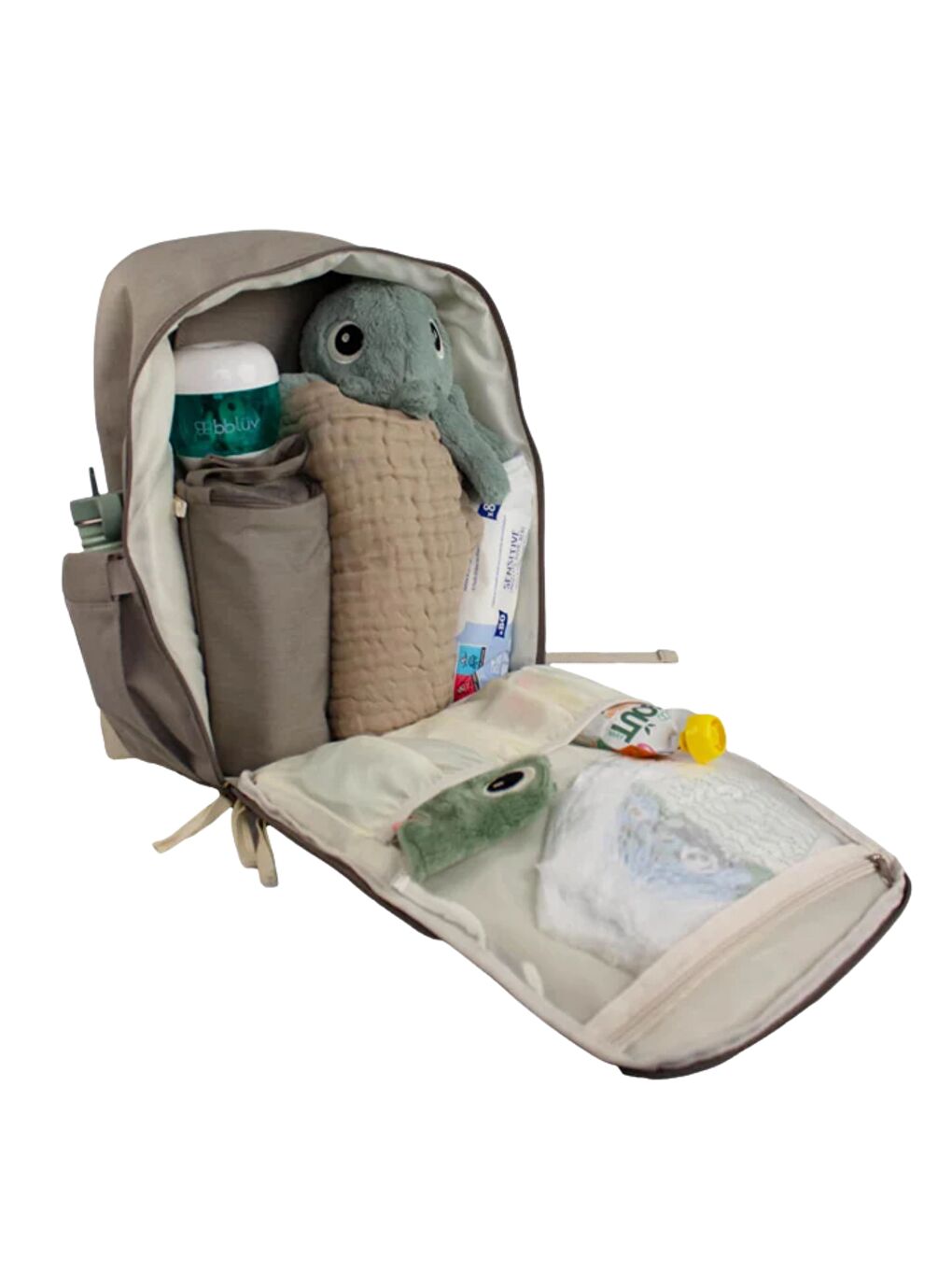 Baby On Board Agathe Galet Sırt Çantalı Taşınabilir Mama Sandalyesi Miel-1