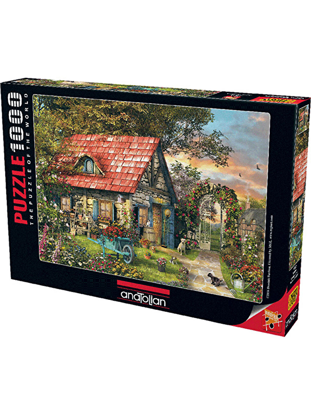 Anatolian Renksiz Puzzle 1000 Parça Kulübe 1032 - 1