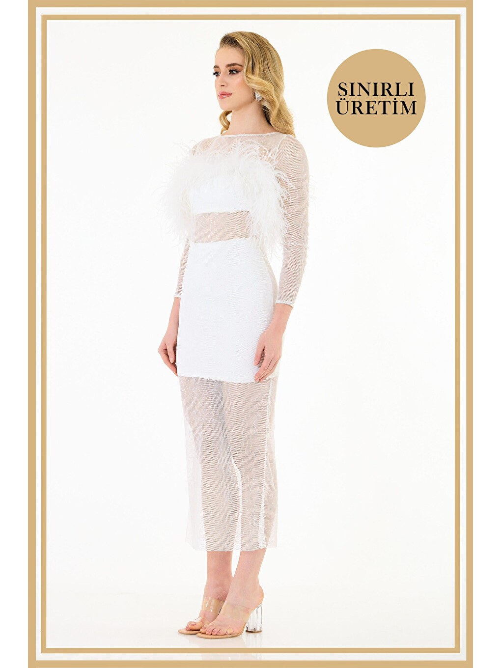 Limited Edition | Talİa Beyaz Mini Elbise-2