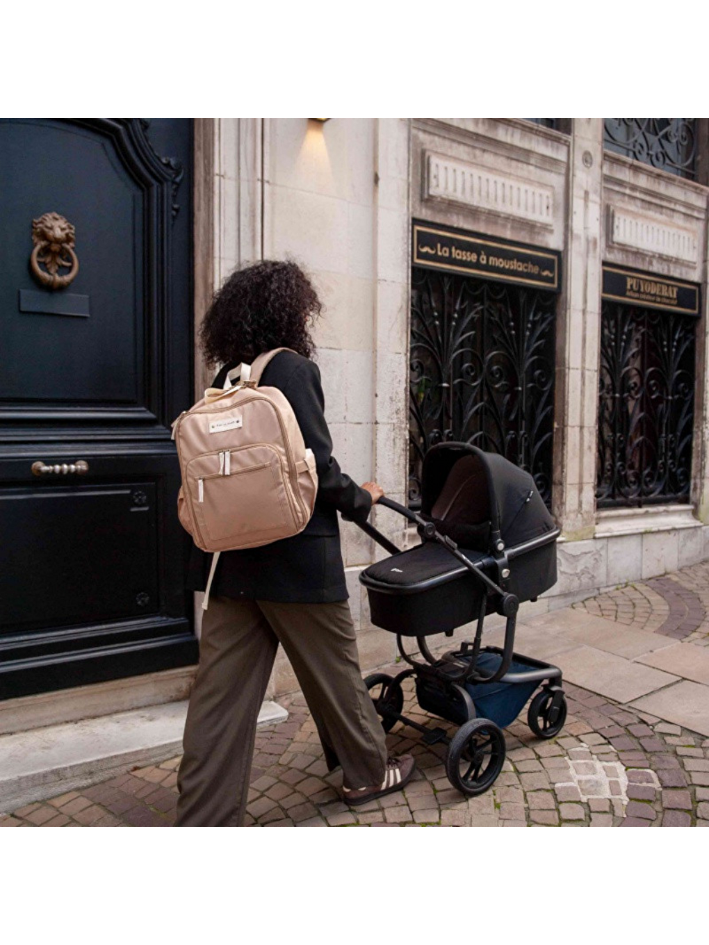 Baby On Board Agathe Galet Sırt Çantalı Taşınabilir Mama Sandalyesi Miel-9