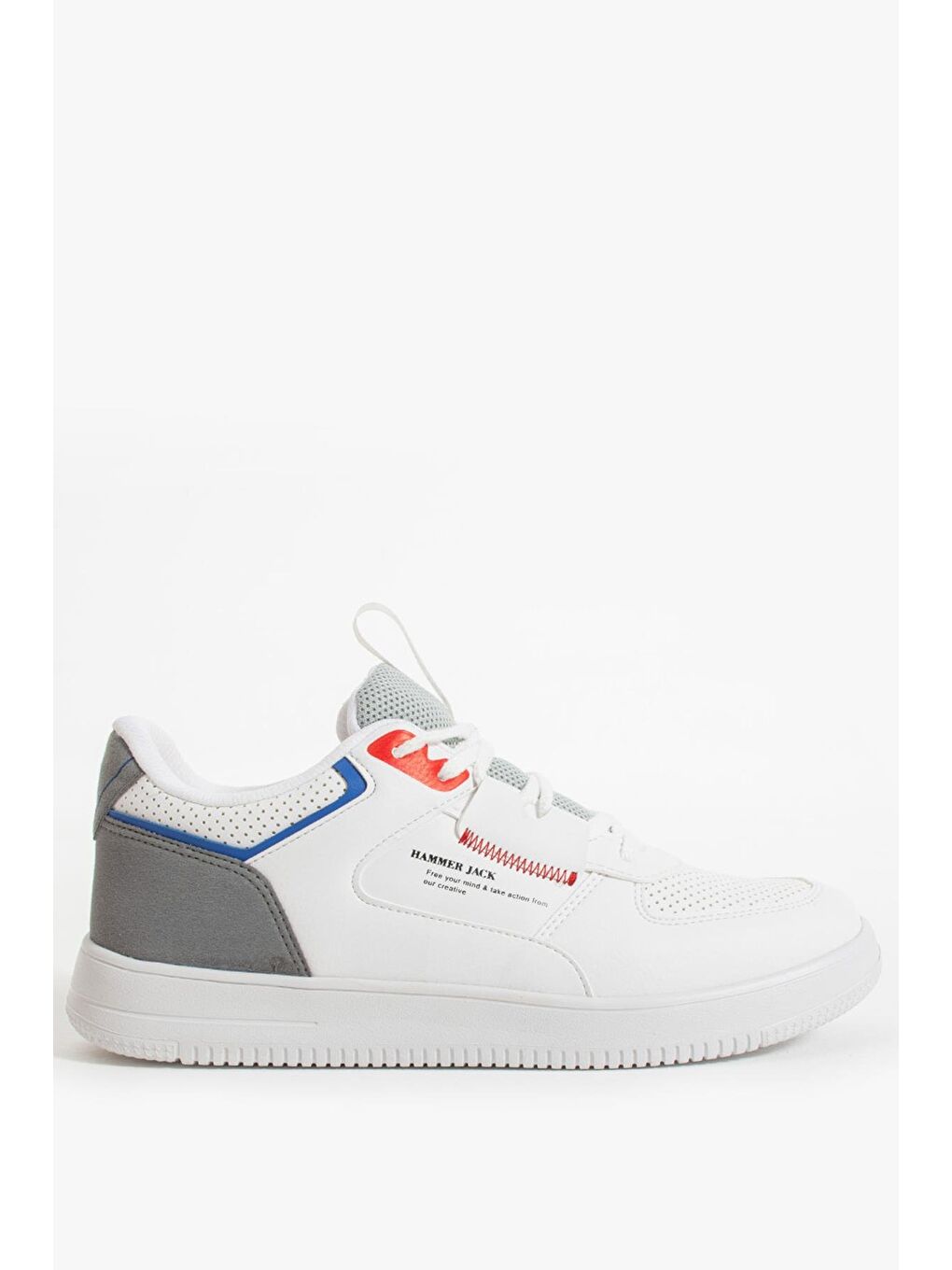 Jarmilla Beyaz Kırmızı Erkek Spor Ayakkabı