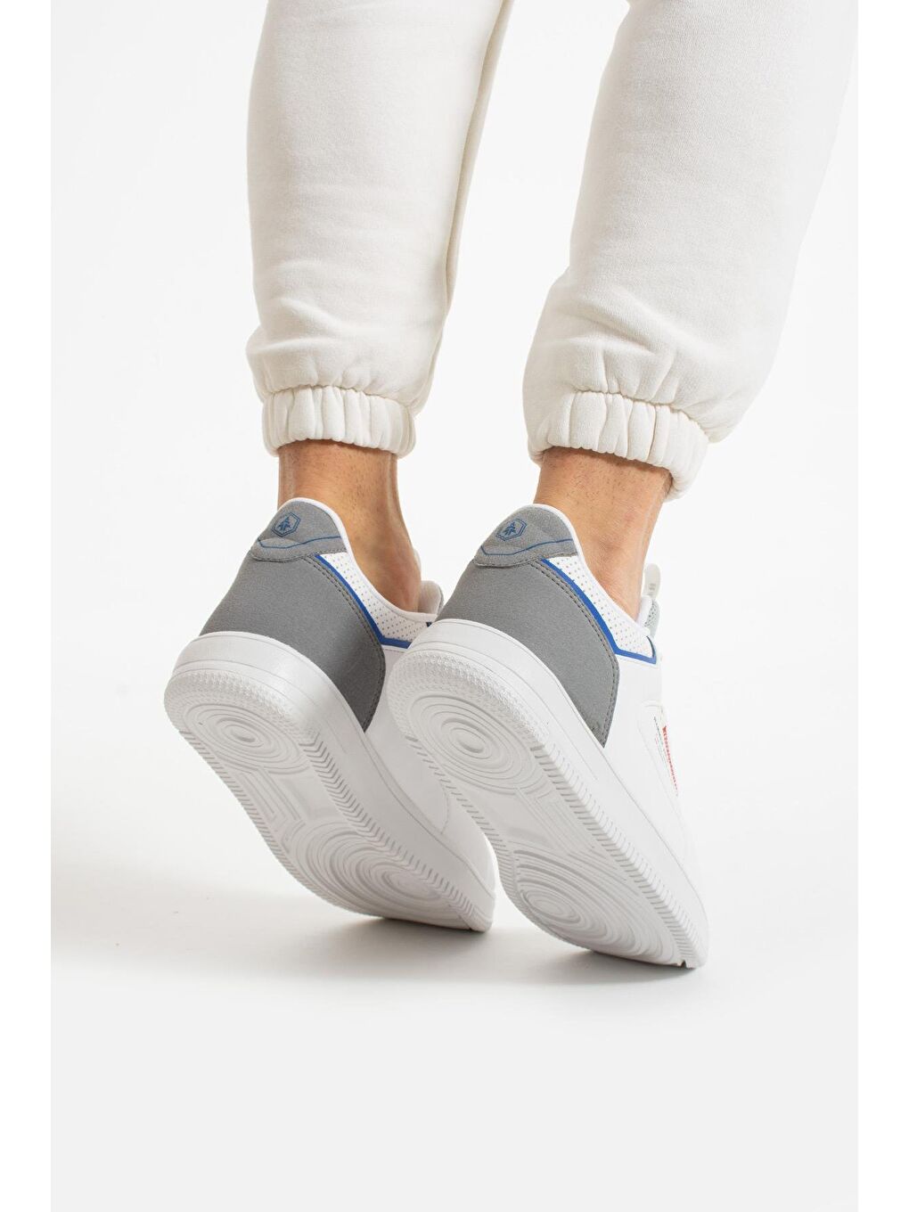 Jarmilla Beyaz Kırmızı Erkek Spor Ayakkabı-3