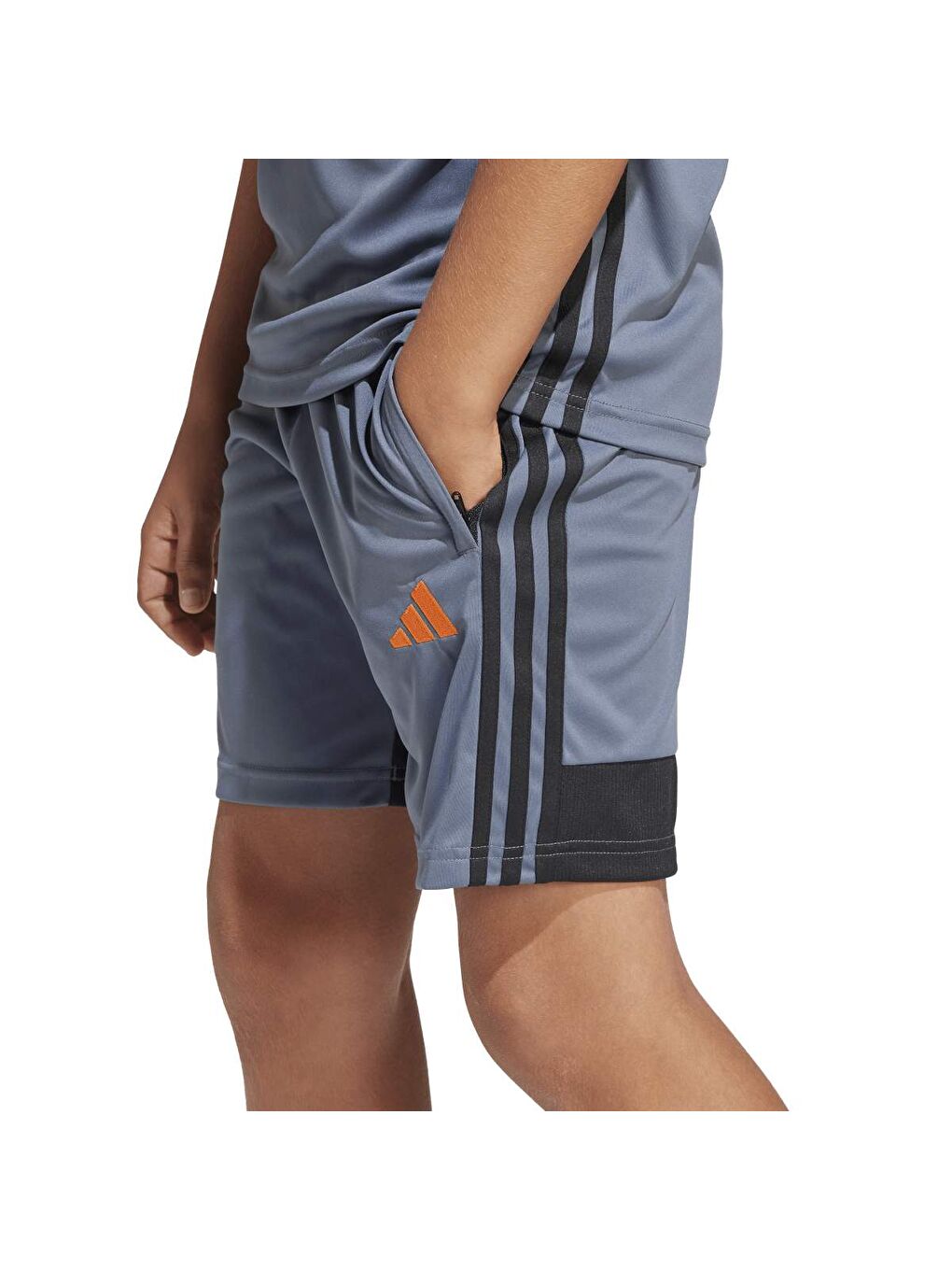 Tiro 25 Essentials Çocuk Gri Şort-2