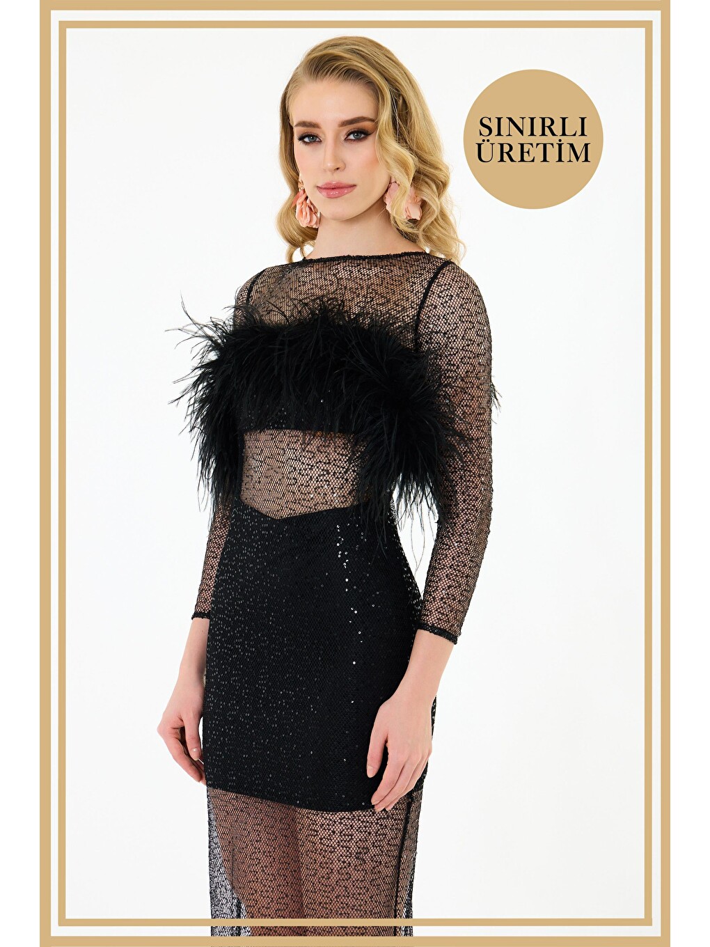 Limited Edition | Talİa Siyah Mini Elbise-1