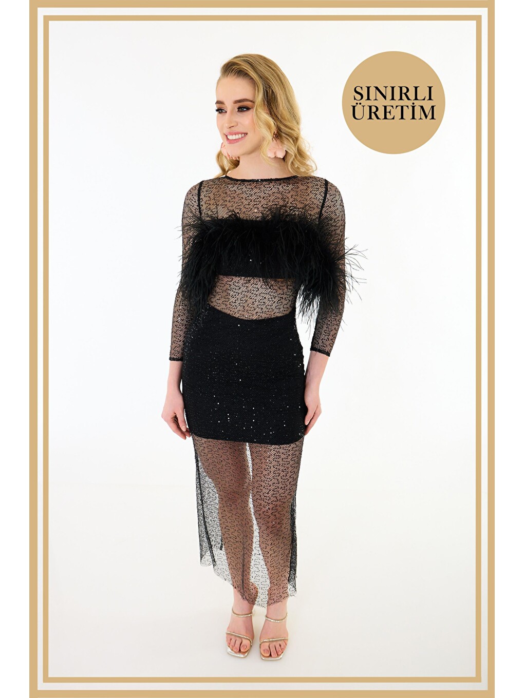 Limited Edition | Talİa Siyah Mini Elbise-2