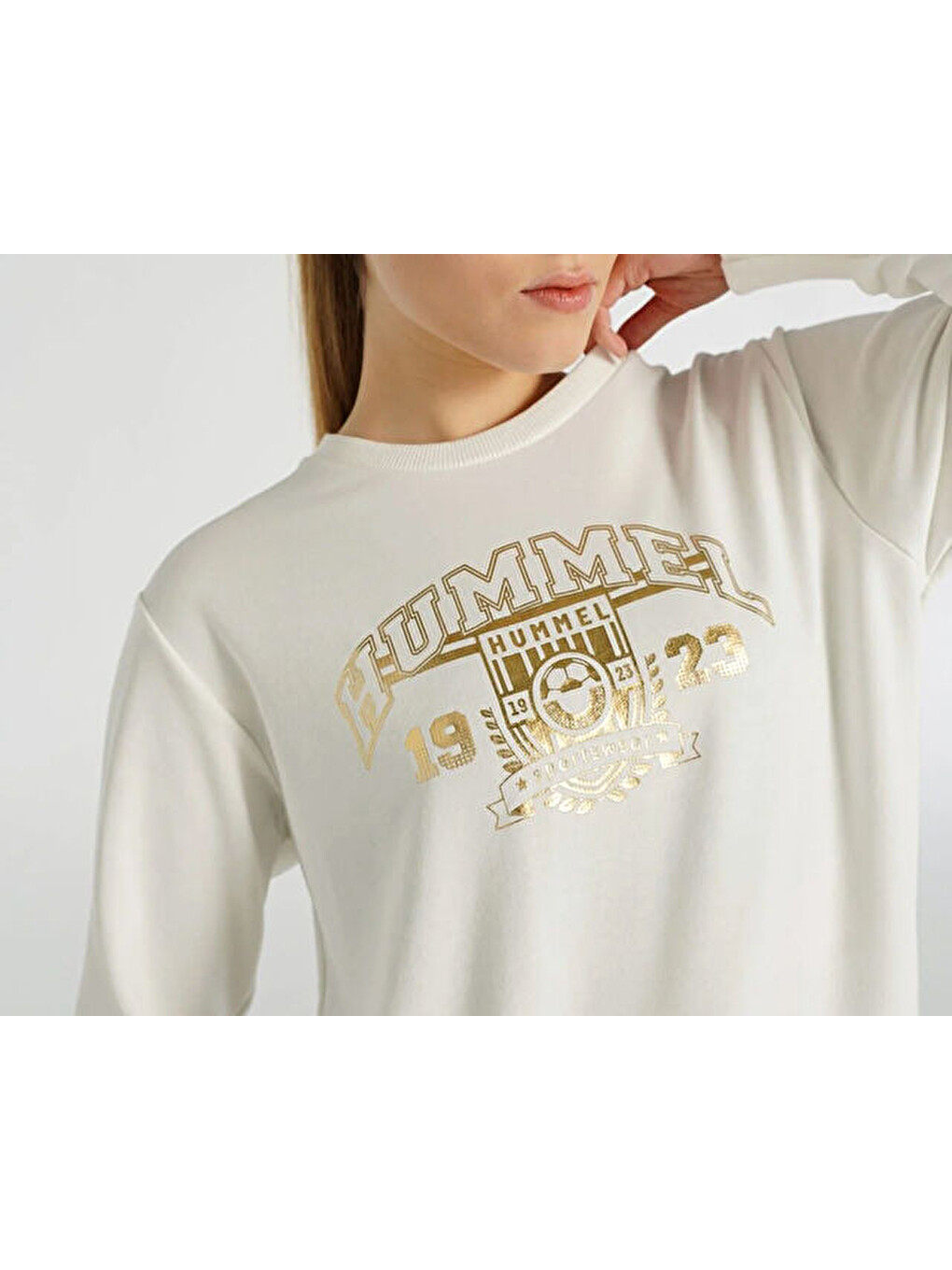 Lenes Sweatshirt Kadın Günlük Sweatshirts 922247-9003 Beyaz-6