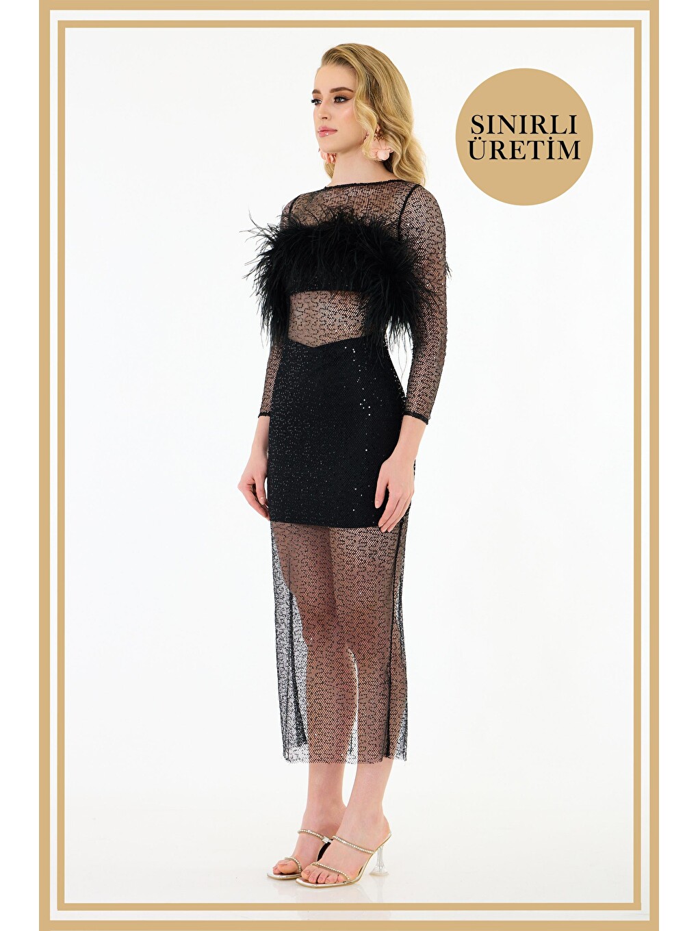 Limited Edition | Talİa Siyah Mini Elbise-3