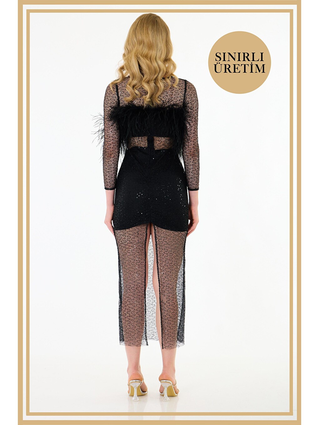 Limited Edition | Talİa Siyah Mini Elbise-4