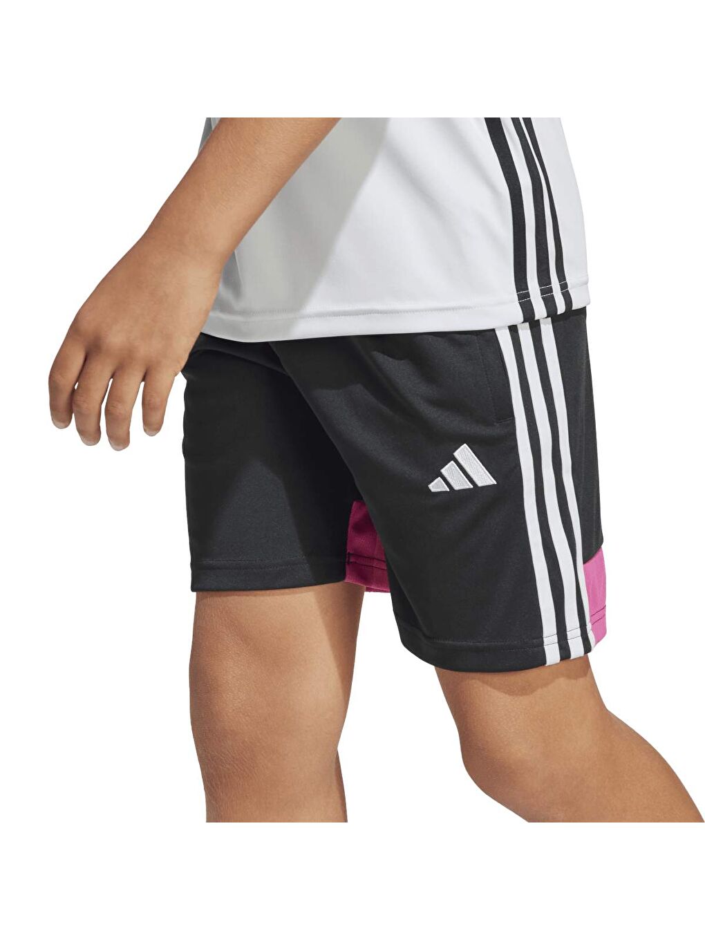 Tiro 25 Essentials Çocuk Siyah Şort-3